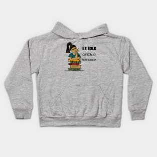 Sarcastic girl Kids Hoodie